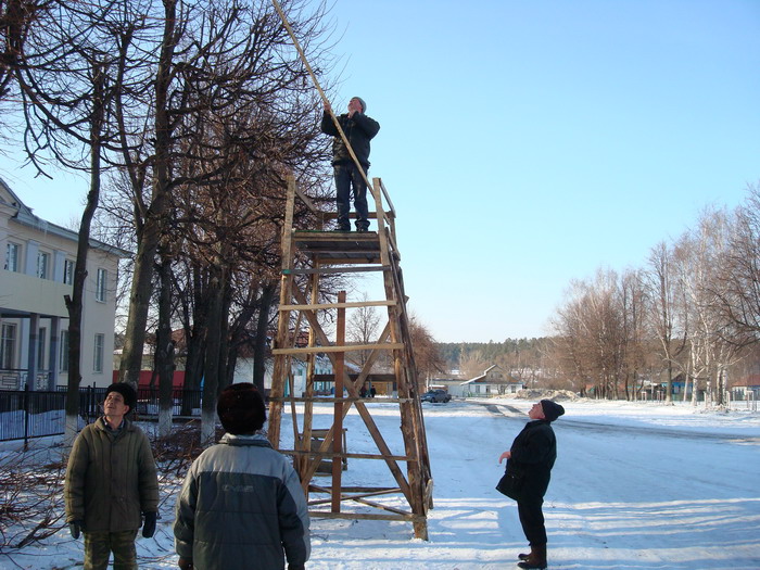 16:33 Центр занятости населения Шемуршинского района организовал общественные работы по весенней обрезке деревьев для безработных граждан